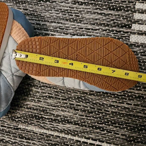 Teva Quilted Slip-On Sneakers - Blue and Cream - Picture 8 of 9